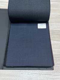 01163-42 25AW HERDREX [Soie Et Laine] Soie Et Laine Bleu Marine Sans Motif[Textile] Kunishima Co., Ltd. Sous-photo