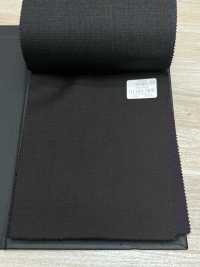 01163-78 25AW HERDREX [Soie Et Laine] Soie Et Laine Marron Foncé Sans Motif[Textile] Kunishima Co., Ltd. Sous-photo
