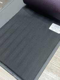 49578-17 25AW HERDREX [Soie Et Laine] Rayures Noires En Soie Et Laine[Textile] Kunishima Co., Ltd. Sous-photo