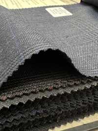 59433-36 MEILLEURE SÉLECTION 25AW [N-STRETCH] N-Stretch Bleu Marine à Carreaux Glen[Textile] Kunishima Co., Ltd. Sous-photo
