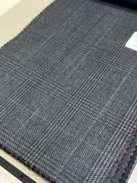 59433-57 MEILLEURE SÉLECTION 25AW [N-STRETCH] N-Stretch Gris à Carreaux Glen[Textile] Kunishima Co., Ltd. Sous-photo
