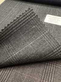59433-57 MEILLEURE SÉLECTION 25AW [N-STRETCH] N-Stretch Gris à Carreaux Glen[Textile] Kunishima Co., Ltd. Sous-photo