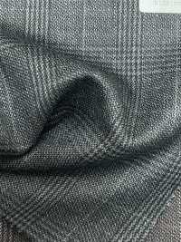 59433-57 MEILLEURE SÉLECTION 25AW [N-STRETCH] N-Stretch Gris à Carreaux Glen[Textile] Kunishima Co., Ltd. Sous-photo