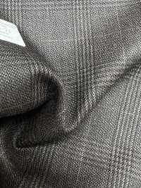 59433-71 MEILLEURE SÉLECTION 25AW [N-STRETCH] N-Stretch Marron à Carreaux Glen[Textile] Kunishima Co., Ltd. Sous-photo
