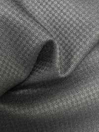 59435-88 MEILLEURE SÉLECTION 25AW [Lustre] Motif Tissé à Carreaux Gris Lustré[Textile] Kunishima Co., Ltd. Sous-photo