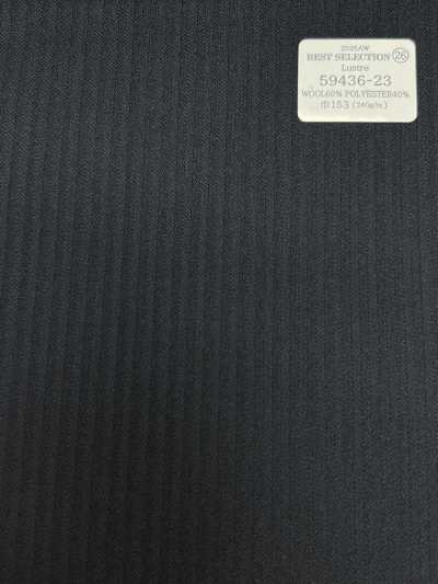 59436-23 26AW BEST SELECTION [Lustre] Rayure ombrée bleu marine