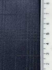 59437-24 MEILLEURE SÉLECTION 25AW [Lustre] Luster Navy Shadow Check[Textile] Kunishima Co., Ltd. Sous-photo