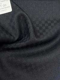 49457-20 MEILLEURE SÉLECTION 25AW [Lustre] Luster Dark Navy Checkered Shadow[Textile] Kunishima Co., Ltd. Sous-photo