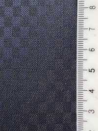 49457-38 MEILLEURE SÉLECTION 25AW [Lustre] Luster Navy Checkered Shadow[Textile] Kunishima Co., Ltd. Sous-photo