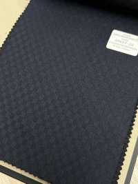 49457-38 MEILLEURE SÉLECTION 25AW [Lustre] Luster Navy Checkered Shadow[Textile] Kunishima Co., Ltd. Sous-photo