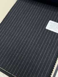 29412-62 25AW MEILLEURE SÉLECTION 【80 SUPER 100'S NEUF MOIS】 Rayures Gris Anthracite[Textile] Kunishima Co., Ltd. Sous-photo