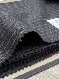 29412-62 25AW MEILLEURE SÉLECTION 【80 SUPER 100'S NEUF MOIS】 Rayures Gris Anthracite[Textile] Kunishima Co., Ltd. Sous-photo
