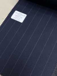 09402-24 MEILLEURE SÉLECTION 25AW [davaumi] Davaumi Bleu Marine Rayé Craie[Textile] Kunishima Co., Ltd. Sous-photo