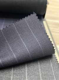 09402-24 MEILLEURE SÉLECTION 25AW [davaumi] Davaumi Bleu Marine Rayé Craie[Textile] Kunishima Co., Ltd. Sous-photo