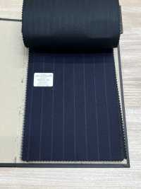 09402-24 MEILLEURE SÉLECTION 25AW [davaumi] Davaumi Bleu Marine Rayé Craie[Textile] Kunishima Co., Ltd. Sous-photo
