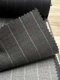 09402-59 MEILLEURE SÉLECTION 25AW [davaumi] Davaumi Anthracite Ciel Gris Craie Rayé[Textile] Kunishima Co., Ltd. Sous-photo