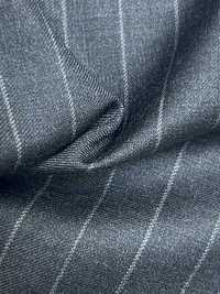 09402-59 MEILLEURE SÉLECTION 25AW [davaumi] Davaumi Anthracite Ciel Gris Craie Rayé[Textile] Kunishima Co., Ltd. Sous-photo