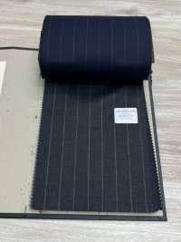 09402-59 MEILLEURE SÉLECTION 25AW [davaumi] Davaumi Anthracite Ciel Gris Craie Rayé[Textile] Kunishima Co., Ltd. Sous-photo