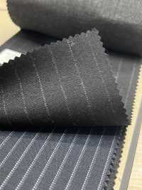 29415-23 25AW MEILLEURE SÉLECTION [Tissu Traditionnel] Tissu Traditionnel Anthracite Ciel Gris Rayé[Textile] Kunishima Co., Ltd. Sous-photo