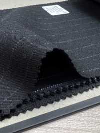29415-23 25AW MEILLEURE SÉLECTION [Tissu Traditionnel] Tissu Traditionnel Anthracite Ciel Gris Rayé[Textile] Kunishima Co., Ltd. Sous-photo