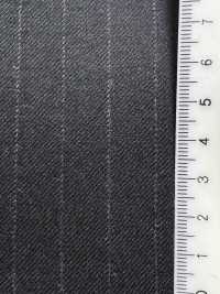 29415-23 25AW MEILLEURE SÉLECTION [Tissu Traditionnel] Tissu Traditionnel Anthracite Ciel Gris Rayé[Textile] Kunishima Co., Ltd. Sous-photo