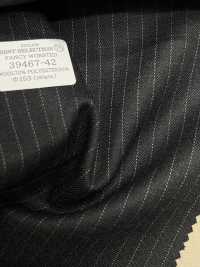 39467-42 25AW MEILLEURE SÉLECTION 【FANCY WORSTED】 Fancy Worsted Anthracite Ciel Gris Rayé[Textile] Kunishima Co., Ltd. Sous-photo