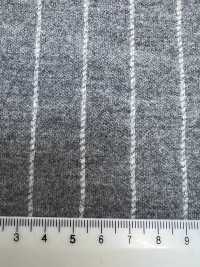 55CN5508 CANONICO JERSEY FLANELLE PEIGNÉE Gris Clair à Rayures Craie[Textile] CANONIQUE Sous-photo