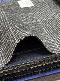 55CN5510 CANONICO FLANNEL 120'S Gris à Carreaux Glen[Textile] CANONIQUE Sous-photo