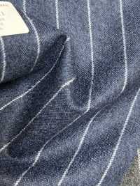55CN5511 CANONICO FLANNEL 120'S Rayures Bleues[Textile] CANONIQUE Sous-photo