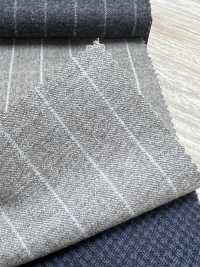 55CN5513 CANONICO FLANNEL 120'S Rayure Beige[Textile] CANONIQUE Sous-photo