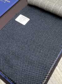 55CN5514 CANONICO FLANNEL 120'S Motif œil D'oiseau Bleu Marine[Textile] CANONIQUE Sous-photo