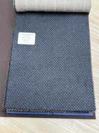 55CN5514 CANONICO FLANNEL 120'S Motif œil D'oiseau Bleu Marine[Textile] CANONIQUE Sous-photo