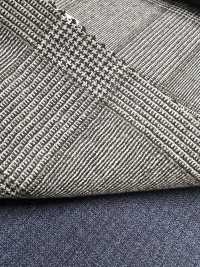 55CN5517 CANONICO MILLED TROPICAL Gris Glen Check[Textile] CANONIQUE Sous-photo