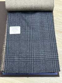 55CN5520 CANONICO 21μ MOULINE' SAXONY Bleu Marine à Carreaux Glen[Textile] CANONIQUE Sous-photo