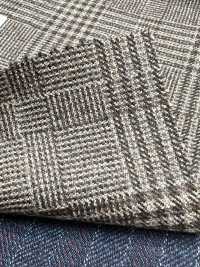 55CN5521 CANONICO 21μ MOULINE' SAXONY Marron à Carreaux Glen[Textile] CANONIQUE Sous-photo