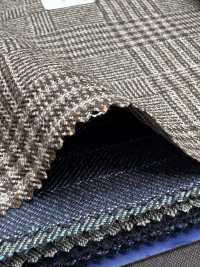 55CN5521 CANONICO 21μ MOULINE' SAXONY Marron à Carreaux Glen[Textile] CANONIQUE Sous-photo