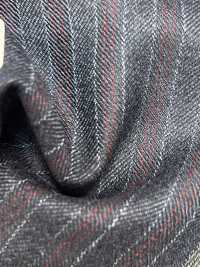 55CN5522 CANONICO 21μ MOULINE' SAXONY Bleu Marine à Rayures Alternées[Textile] CANONIQUE Sous-photo