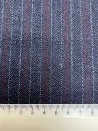 55CN5522 CANONICO 21μ MOULINE' SAXONY Bleu Marine à Rayures Alternées[Textile] CANONIQUE Sous-photo