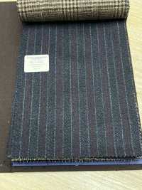 55CN5522 CANONICO 21μ MOULINE' SAXONY Bleu Marine à Rayures Alternées[Textile] CANONIQUE Sous-photo