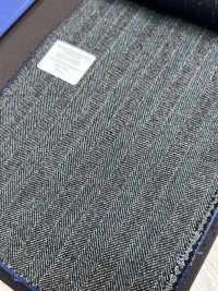 55CN5523 CANONICO 21μ MOULINE' SAXONY Gris à Rayures Alternées[Textile] CANONIQUE Sous-photo