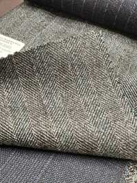 55CN5523 CANONICO 21μ MOULINE' SAXONY Gris à Rayures Alternées[Textile] CANONIQUE Sous-photo