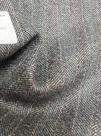 55CN5523 CANONICO 21μ MOULINE' SAXONY Gris à Rayures Alternées[Textile] CANONIQUE Sous-photo