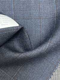 55CN5524 CANONICO TRADITIONAL WORSTED 21μ Bleu Marine à Carreaux Glen[Textile] CANONIQUE Sous-photo