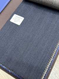 55CN5526 CANONICO TRADITIONAL WORSTED 21μ Rayures Bleu Marine[Textile] CANONIQUE Sous-photo
