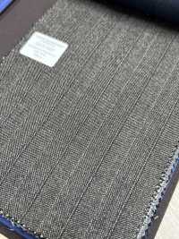 55CN5527 CANONICO TRADITIONAL WORSTED 21μ Rayures Marron[Textile] CANONIQUE Sous-photo
