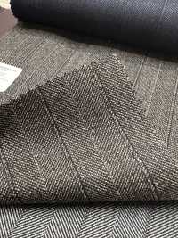 55CN5527 CANONICO TRADITIONAL WORSTED 21μ Rayures Marron[Textile] CANONIQUE Sous-photo