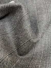 55CN5527 CANONICO TRADITIONAL WORSTED 21μ Rayures Marron[Textile] CANONIQUE Sous-photo