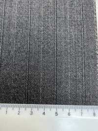 55CN5527 CANONICO TRADITIONAL WORSTED 21μ Rayures Marron[Textile] CANONIQUE Sous-photo
