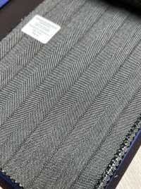 55CN5528 CANONICO TRADITIONAL WORSTED 21μ Gris à Rayures[Textile] CANONIQUE Sous-photo