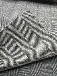55CN5528 CANONICO TRADITIONAL WORSTED 21μ Gris à Rayures[Textile] CANONIQUE Sous-photo